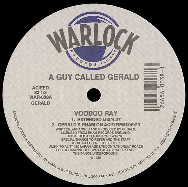 A Guy Called Gerald - Voodoo Ray (Frankie Knuckles Remixes) 