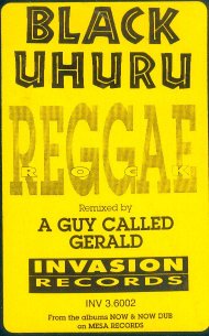 Black Uhuru - Reggae Rock