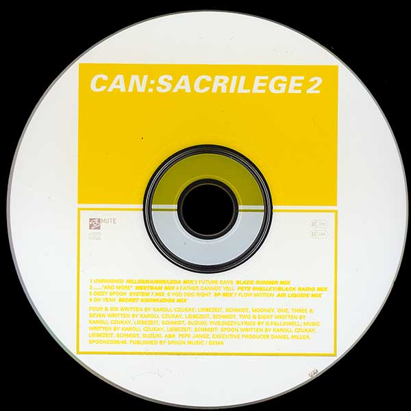 Can - Sacrilege - UK 2xCD - CD 2