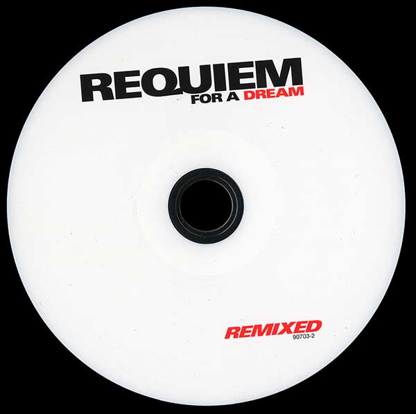 Clint Mansell - Requiem For A Dream Remixed - US CD - Sticker