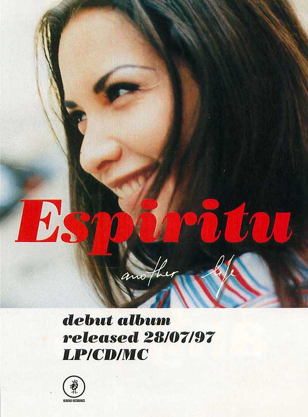 Espiritu - Another Life - UK Advert - Muzik Magazine (08/1997)