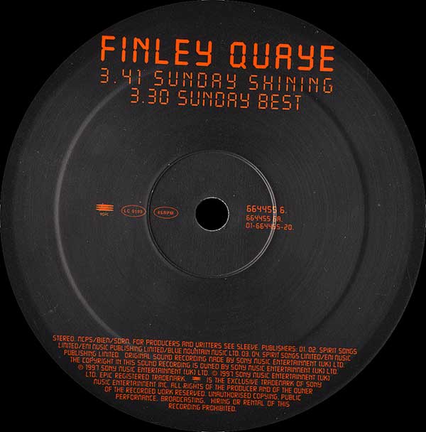 Finley Quaye - Sunday Shining