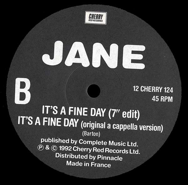 Jane - It's A Fine Day