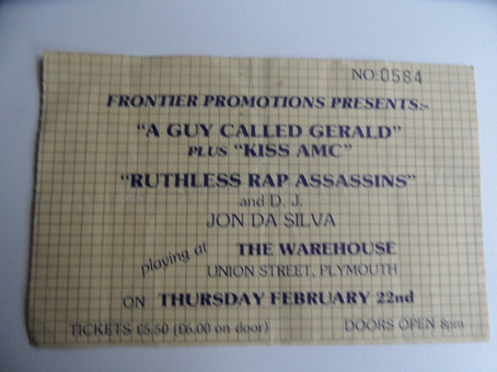 22 Feb: A Guy Called Gerald Live, Plymouth Warehouse, Plymouth, Devon, England