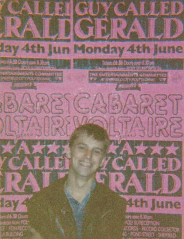 4 June: A Guy Called Gerald Live / Cabaret Voltaire / A Guy Called Gerald Live, Sheffield Polytechnic, Sheffield, England