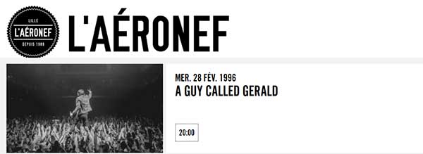 24 February: A Guy Called Gerald, Bikini Test, Chaux-de-fonds, Switzerland