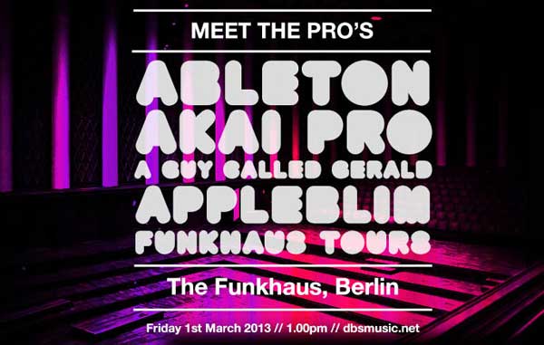 dbs Live - Meet The Pro's, The Funkhaus, Berlin, Germany