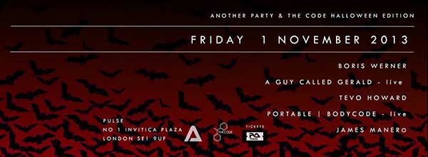Another Party & The Code Halloween Edition, Pulse, London, England