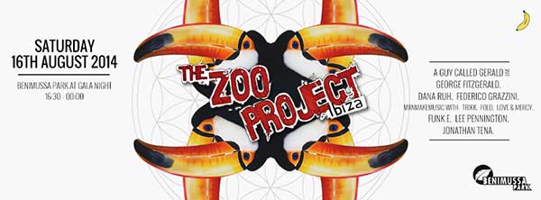 16 August: Zoo Project Ibiza, Gala Night/ Benimussa Hills, San Antonio, Ibiza, Spain