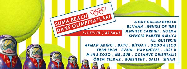 6 September: Suma Beach Dance Olympics, Suma Beach, Istanbul, Turkey
