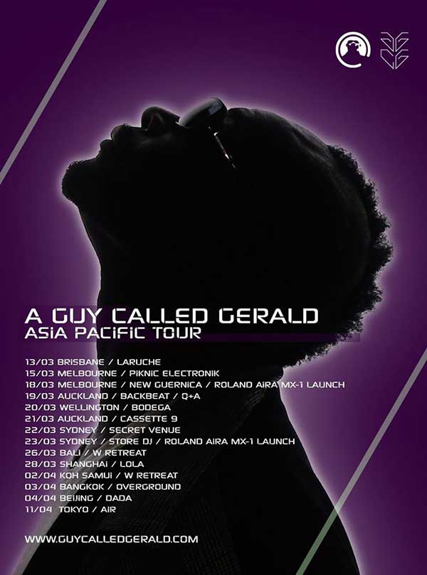A Guy Called Gerald - Asia Pacific Tour 2015