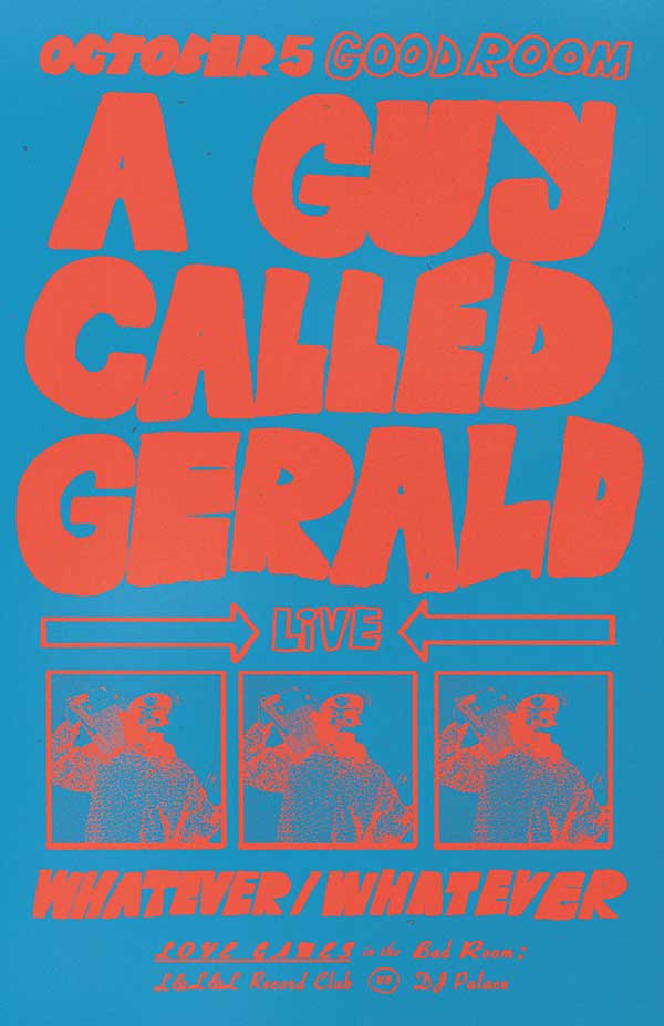 5 October: A Guy Called Gerald, Good Room, Brooklyn, New York, USA