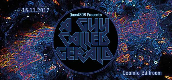 15 November: A Guy Called Gerald, Quest 808 Presents A Guy Called Gerald, SR44 Warehouse Nightclub, Newcastle-Upon-Tyne, England