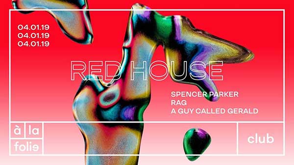 4 January: A Guy Called Gerald, Red House, A La Folie, Paris, France