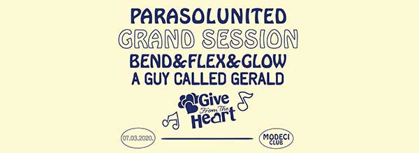 7 March: A Guy Called Gerald Live, Parasol United:Grand Session, Modeci, Seoul, South Korea