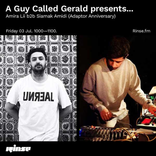 3 July: A Guy Called Gerald, Rinse FM, London, England