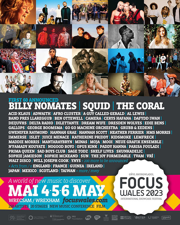 5 May: A Guy Called Gerald Live, Focus Wales 2023, The Rockin' Chair, Wrexham, Wales