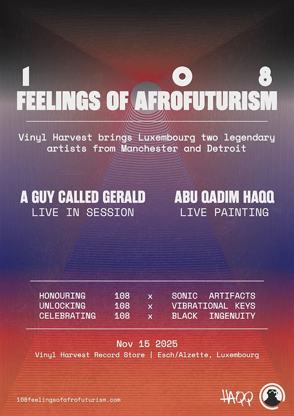 22 November: A Guy Called Gerald Live, Fac51 The Hacienda, The Warehouse Project, Depot Mayfield, Manchester, England
