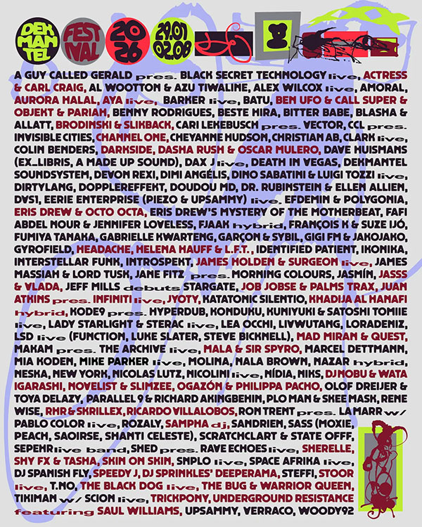 2 August: A Guy Called Gerald and The Jungle Drummer Live, Dekmantel Festival 2026, Amsterdam Bose, Amsterdam, The Netherlands