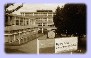 View of Upper School main entrance