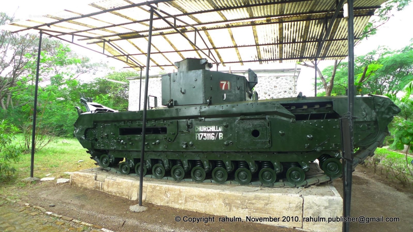 Churchill ARV Mk II - Cavalry Tank Museum, Ahmednagar