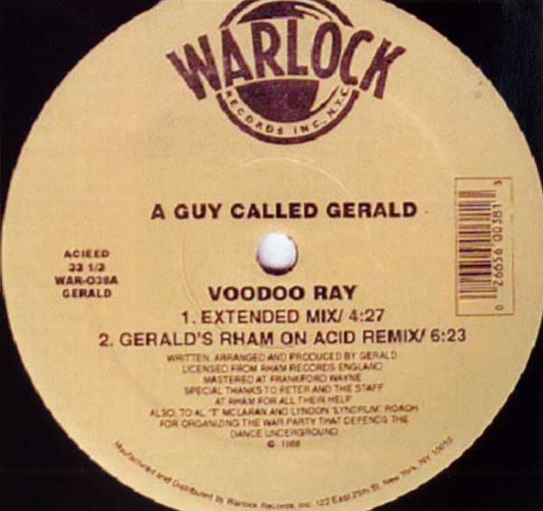 A Guy Called Gerald Unofficial Web Page - Article: International DJ - 50 Great Singles - Voodoo Ray