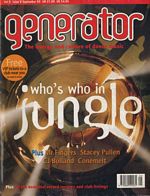 A Guy Called Gerald Unofficial Web Page - Article: Generator - Volume 2, Issue 8 - Who's Who In Jungle: A Guy Called Gerald