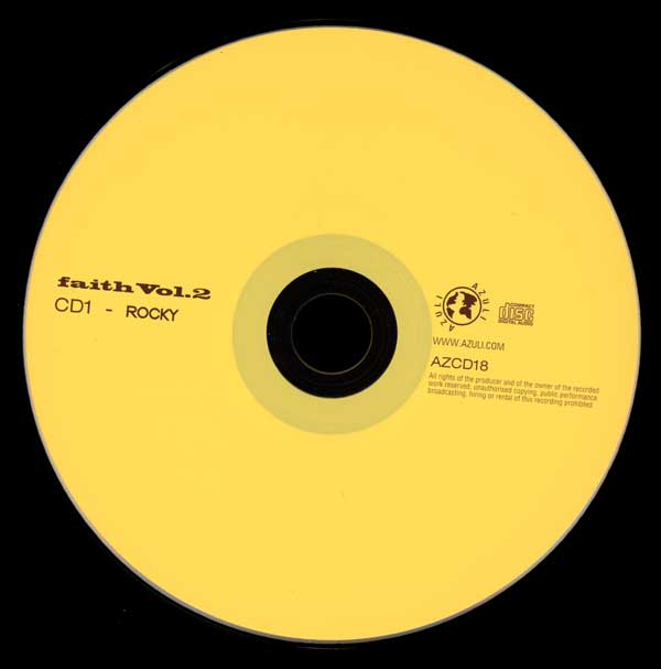 Various - Azuli Presents: Faith Vol. 2 - UK 2xCD - CD 1