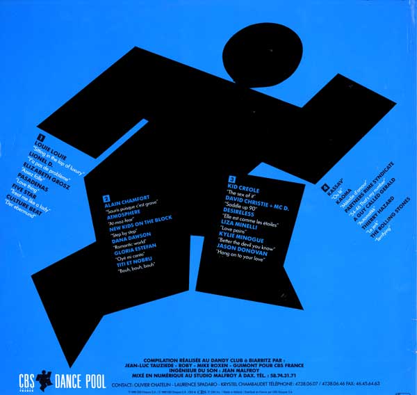 Various - ETE 90 - French 2 x LP - Back