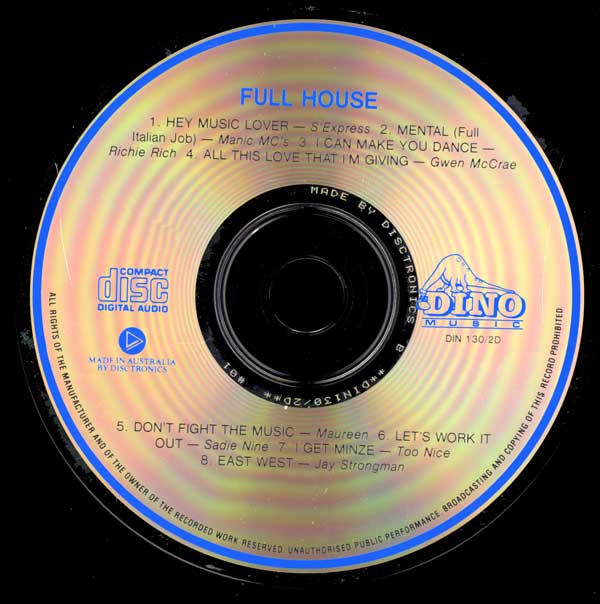 Various - Full House 1990 - Australian 2xCD - CD 2