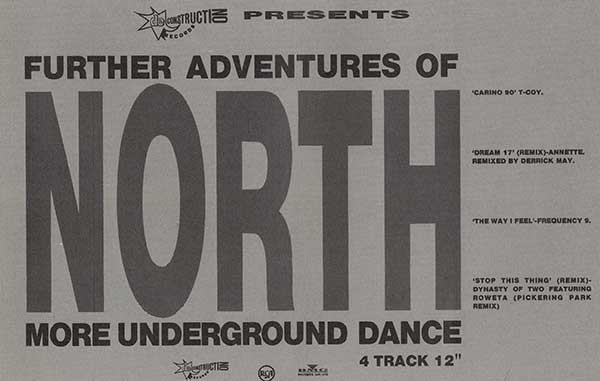 Various - Further Adventures of North - More Underground Dance - UK Advert - Record Mirror (20/01/1990)