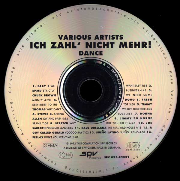 Various - Ich Zahl' Nicht Mehr! - German CD - CD