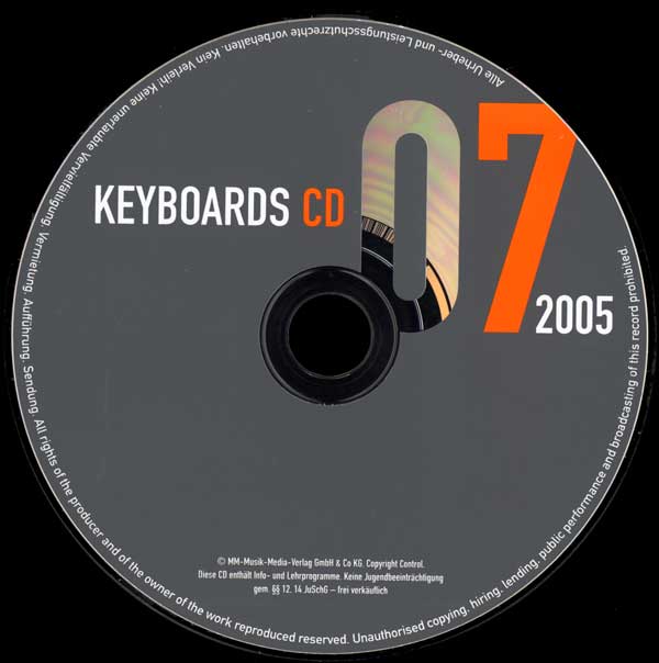 Keyboards Magazine CD 07 - Magazine (July 2005) 