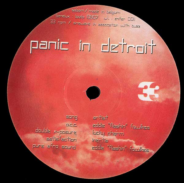 Various - Panic In Detroit - US LP - Side B