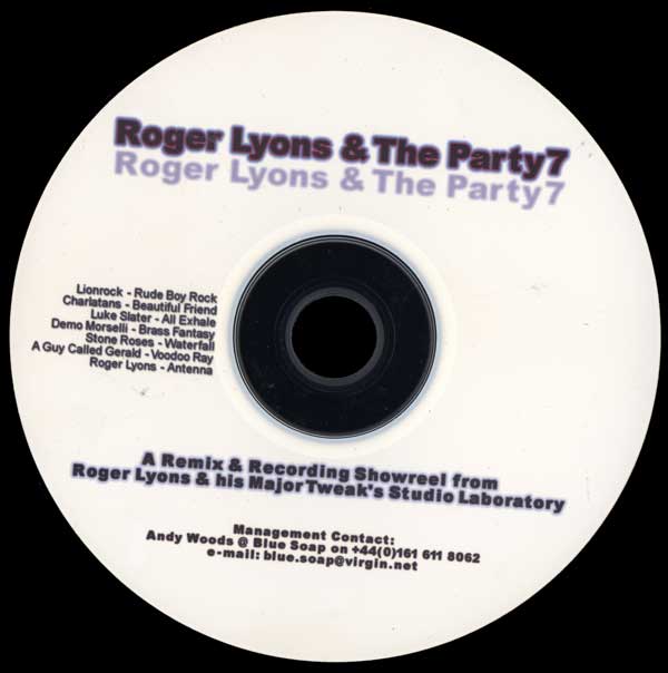 Various - Roger Lyons & The Party 7 - UK CDR