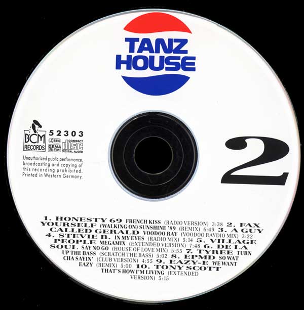 Various - Tanz House - German 2xCD - CD 2