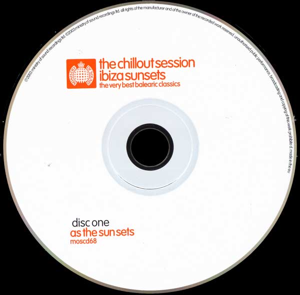 Various - The Chillout Session - Ibiza Sunset - UK 2xCD - CD 1
