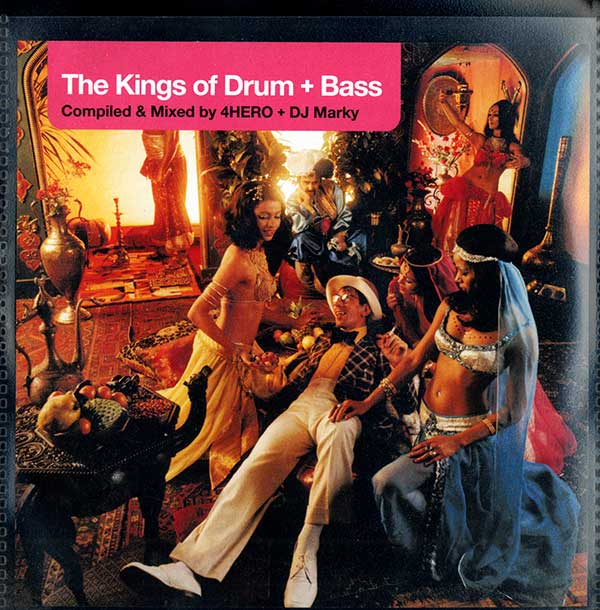 Various - The Kings Of Drum + Bass - UK Promo 2xCD - Front
