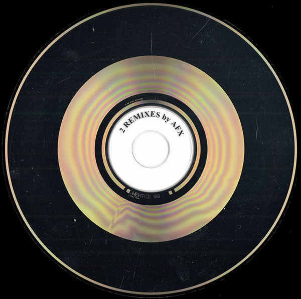 AFX - 2 Remixes By AFX - UK CD Single - CD