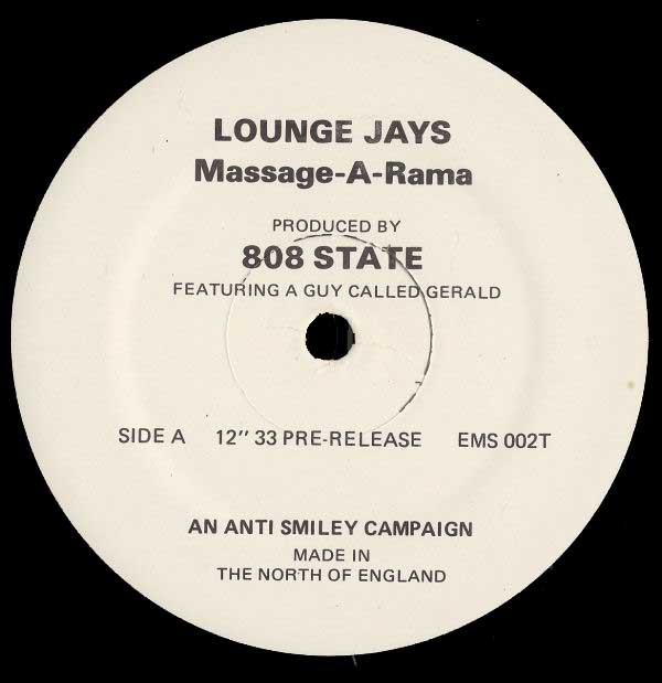 Lounge Jays - Massage-A-Rama - UK Promo 12" Single - Side A