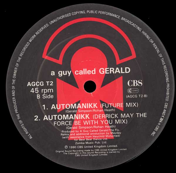 A Guy Called Gerald - Automanikk (Bass Overload Mix)