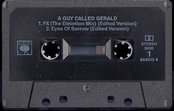 A Guy Called Gerald - FX (the elevation mix) - Australian Cassette Single - Side A