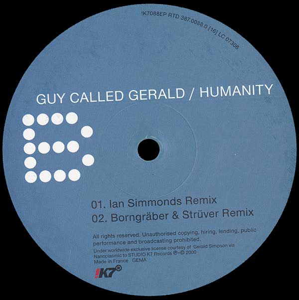 A Guy Called Gerald - Humanity