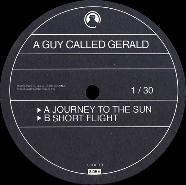 A Guy Called Gerald - Journey To The Sun - UK 12" Single
