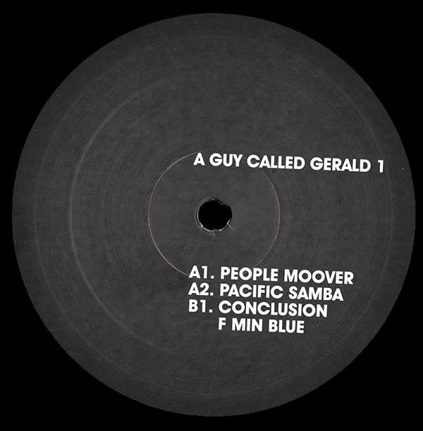 A Guy Called Gerald - Tronic Jazz The Berlin Sessions - Vol. 1 - German 12" Single