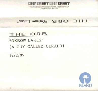 The Orb - Oxbow Lakes - UK Promo 1-Track Cassette Single - Front