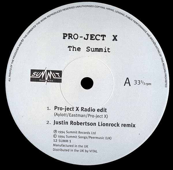 Pro-ject X - The Summit