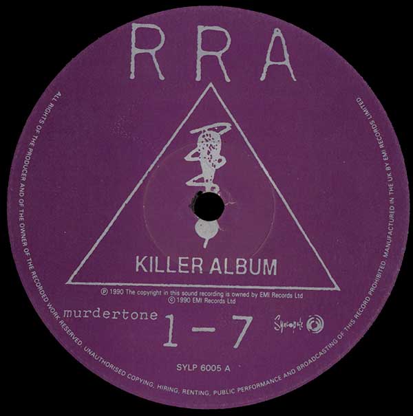 Ruthless Rap Assassins - Killer Album - UK LP - Side A