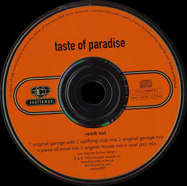 Taste Of Paradise - Reach Out