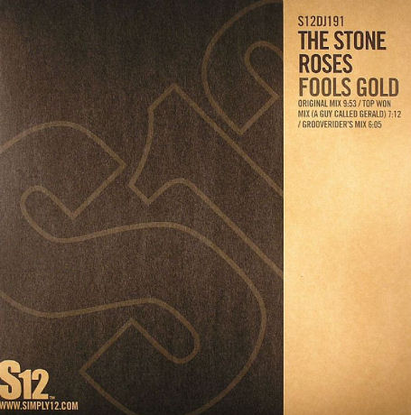 The Stone Roses - Fools Gold - Simply Vinyl - UK 12" Single - Back